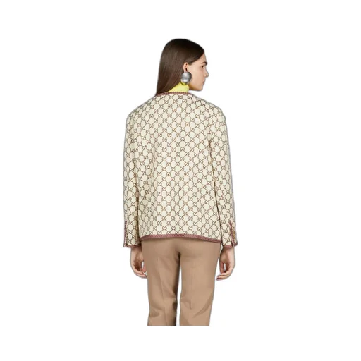 GG cotton tweed jacket