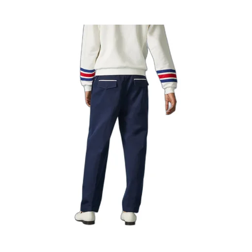 Cotton trouser with Double G embroidery