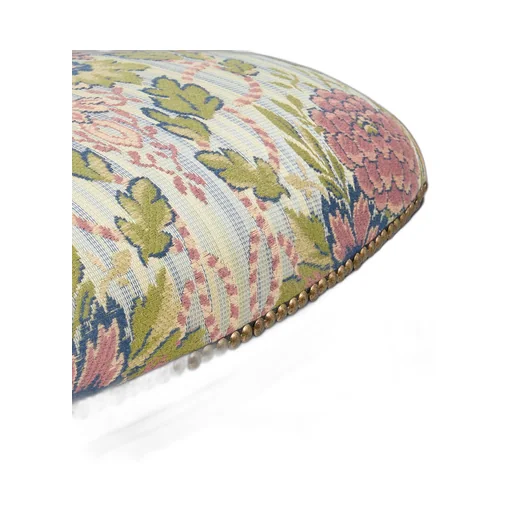 Chiavari floral jacquard chair with arm rests