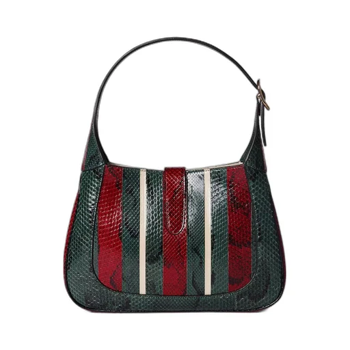 Gucci Jackie python shoulder bag