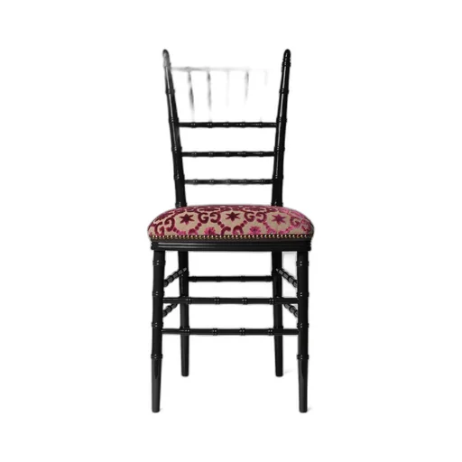 Chiavari chair with GG jacquard