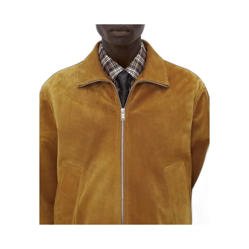 Suede Leather Blouson