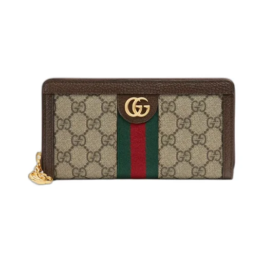 Ophidia GG zip around wallet