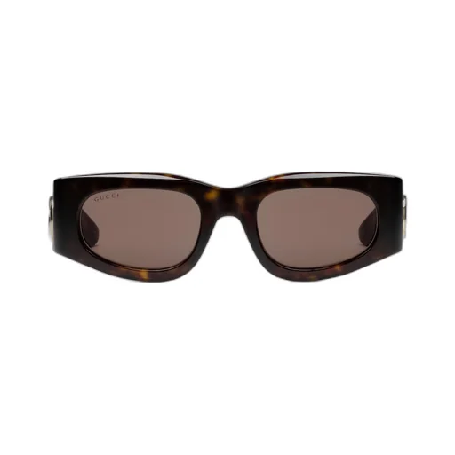 Rectangular frame sunglasses