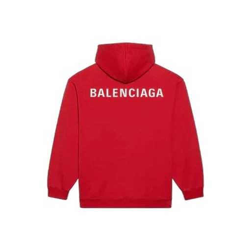 Logo Print Loose Hoodie