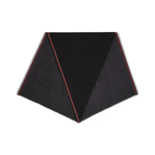 GG silk cotton stole