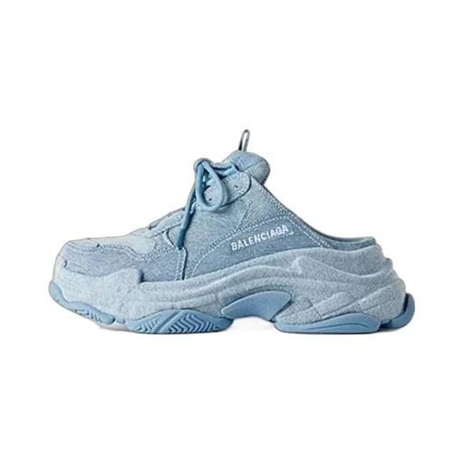 Triple S Mule Denim 