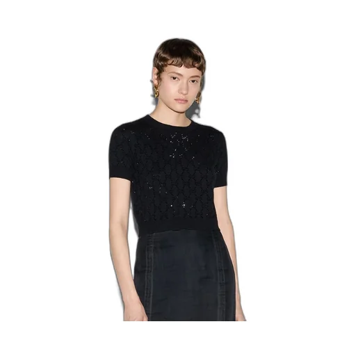 Fine wool GG crystal top
