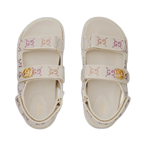 Women's sandal with Double G