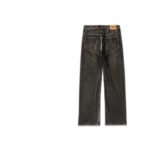 Denim Trompe L'Œil Pants