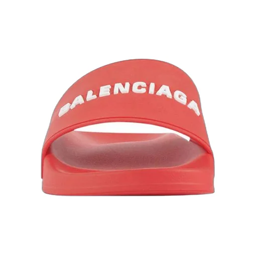 Pool Slide Red White