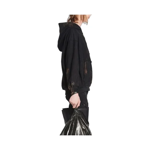 Gaffer Zip-Up Hoodie Small Fit