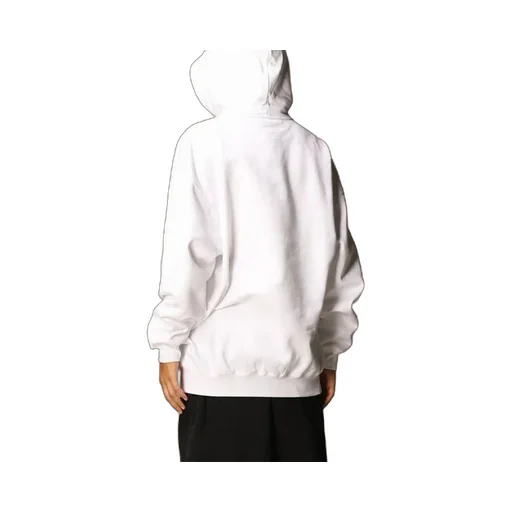 Printing Cotton Hoodie White