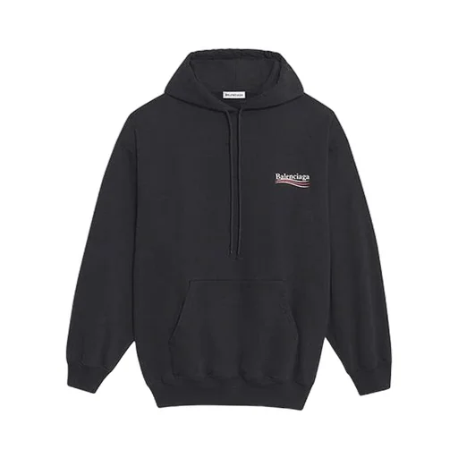 Printing Hoodie Black