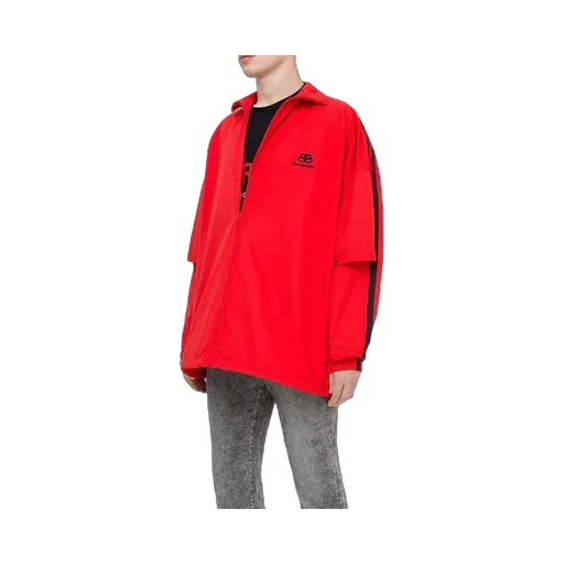 Double Sleeve Zip-Up Jacket