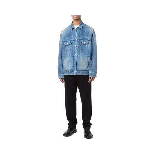 BB Sprayed Denim Jacket Large Fit