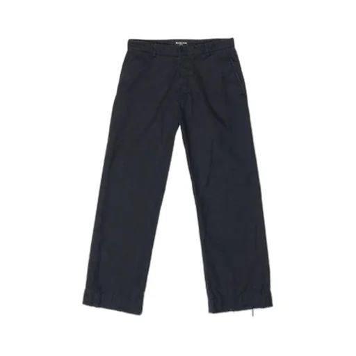 Cropped Cotton Trousers