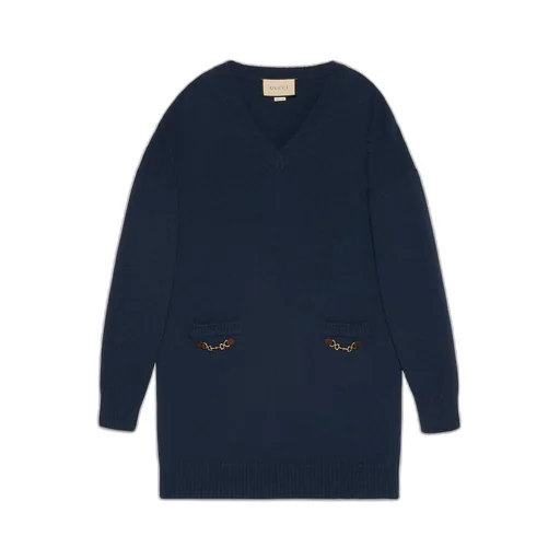 Cashmere sweater with Horsebit