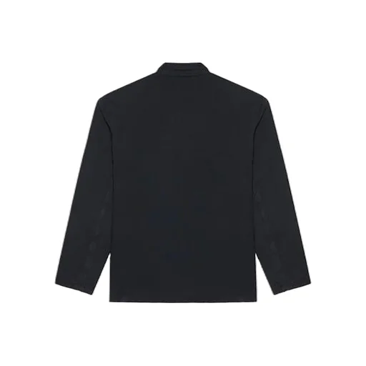 Retro Knit Large Jacket Black