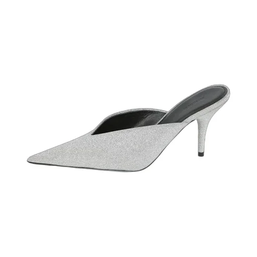 Glitter Knife Slingback