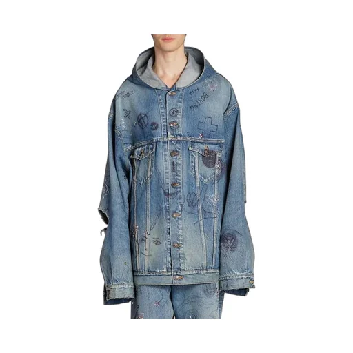 Oversized Hooded Jacket