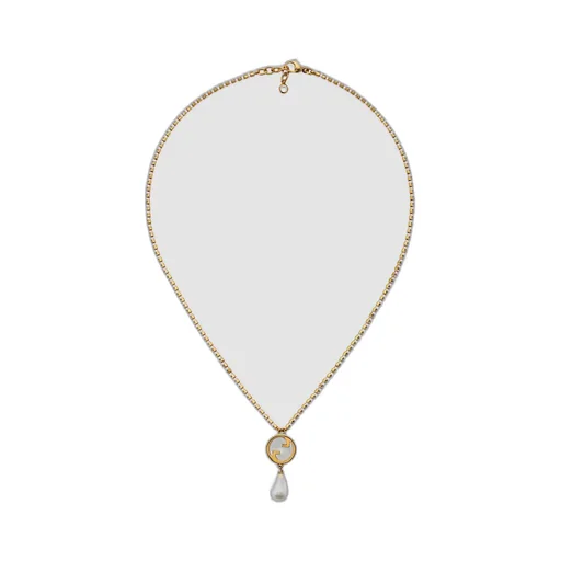 Gucci Blondie crystal necklace