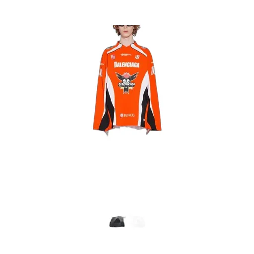Hockey Panelled Long Sleeve Jersey T-shirt