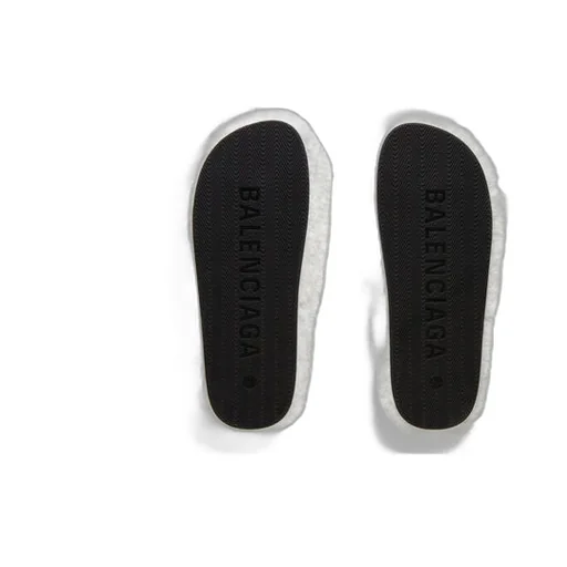 Furry Slide Sandal