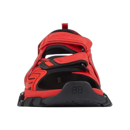 Track Rubber Red Sandals