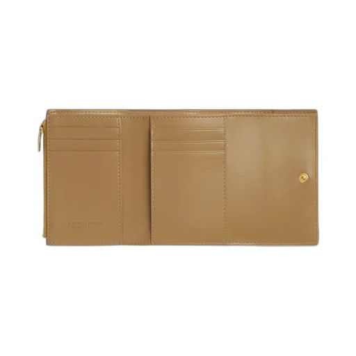 Cassette Tri-Fold Zip Wallet