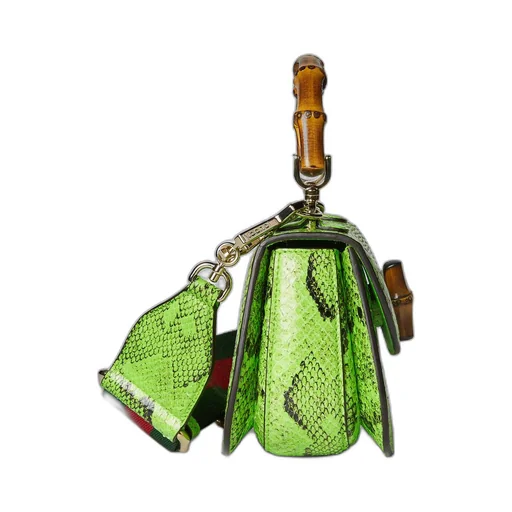 Gucci Bamboo 1947 mini python bag