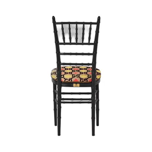 Chiavari chair with GG jacquard
