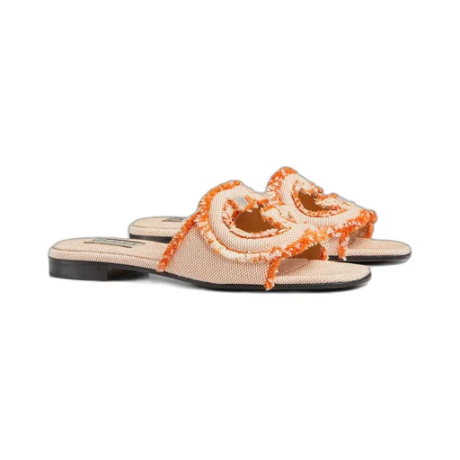 Women's Interlocking G slide sandal