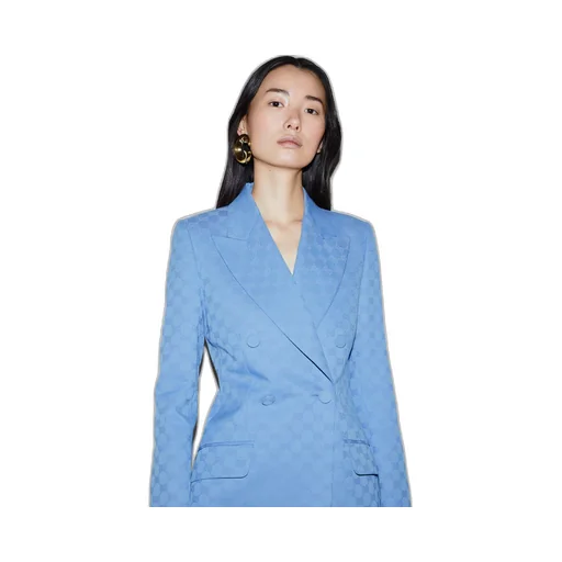 GG cotton gabardine jacket