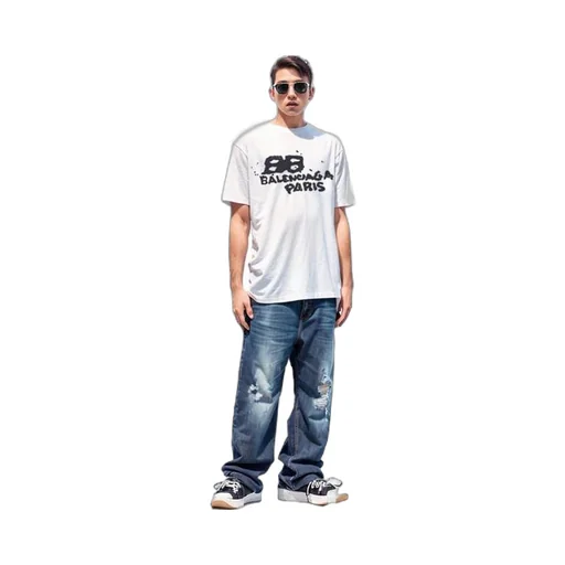 Hand-Drawn BB Icon T-Shirt Medium Fit