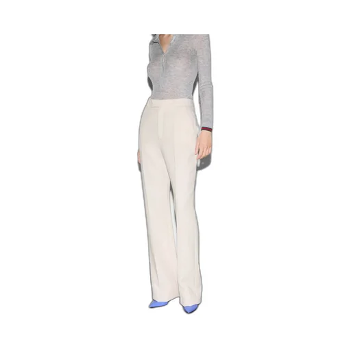 Wool crêpe trouser