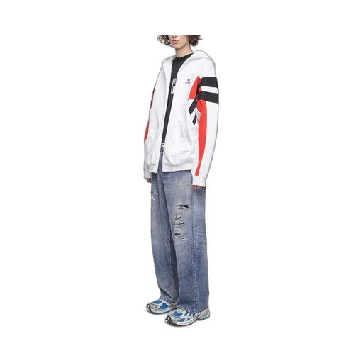Sporty B Zip-Up Tracksuit Hoodie