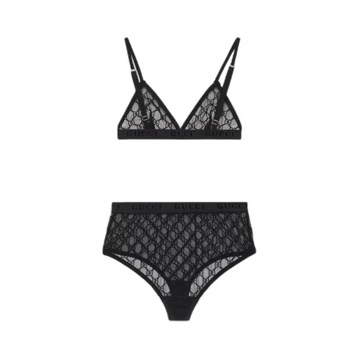 GG tulle lingerie set