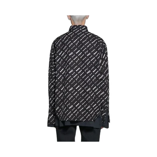 Logomania All Over Long Sleeve Shirt