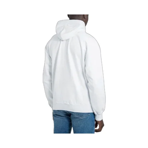 Cursive Logo Print Hoodie