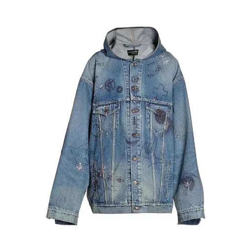 Oversized Hooded Jacket