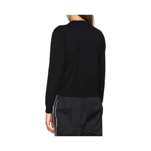 Logo Round-neck Sweatshirt Black