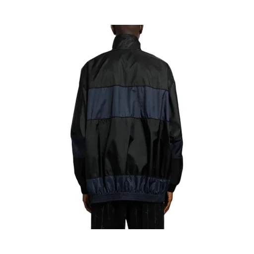 BB Patchwork Nylon Full-Zip Windbreaker