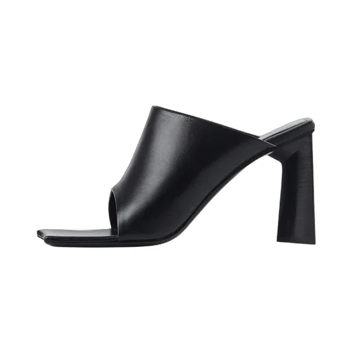 Moon Calfskin High-Sandals
