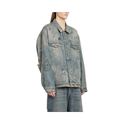 Graffiti Denim Jacket