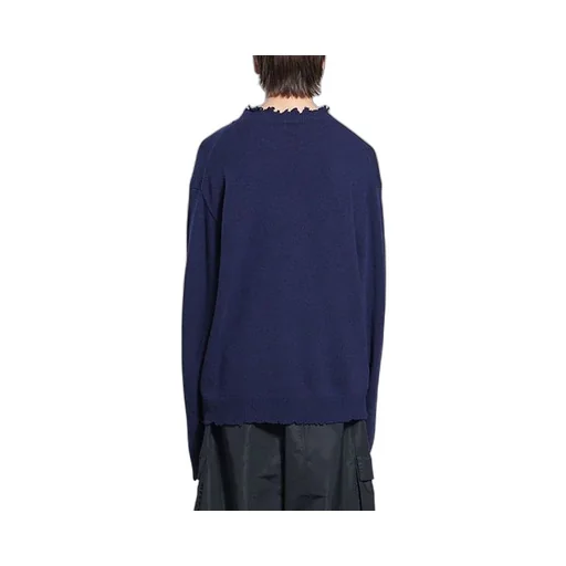 Double B Highneck Wool Knit Sweater