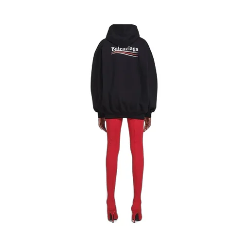 Cola Label Hoodie Black