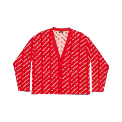 Mini Allover Logo Cardigan