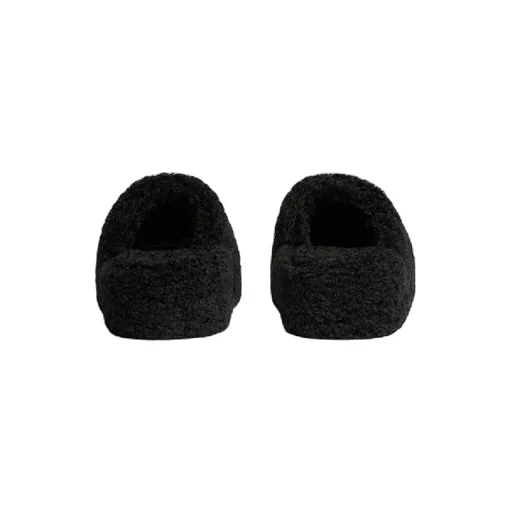 Furry Platform Sandal