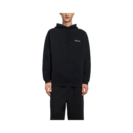 BB Logo Print Hoodie